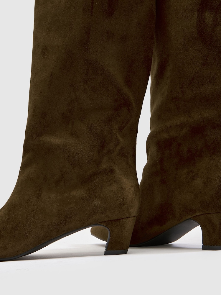 Grønn - Schuh Dollie Croc Pull On Boots - Bilde 4 av 4