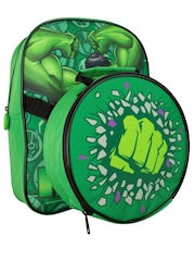 Character Green Marvel Hulk Backpack and Lunch Bag Set - Image 1 of 5