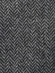 Barbour® Grey Herringbone Slim Fit Suit Trousers - Image 13 of 13