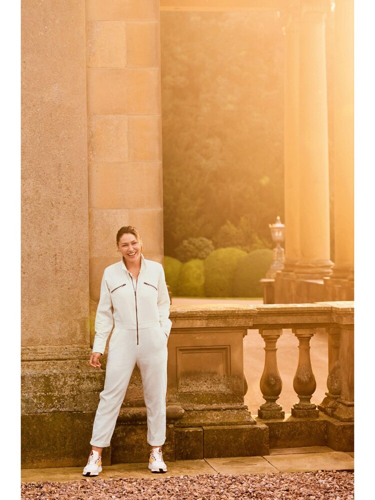 Ecru Creme - Emma Willis Overall aus Cord - Bild 1 von 4