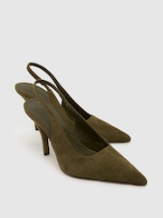 Schuh Green Sophia Court Shoes - Image 3 of 4