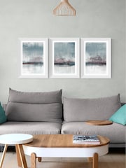 East End Prints Blue Drama Wall Set by Dan Hobday - Image 1 of 2