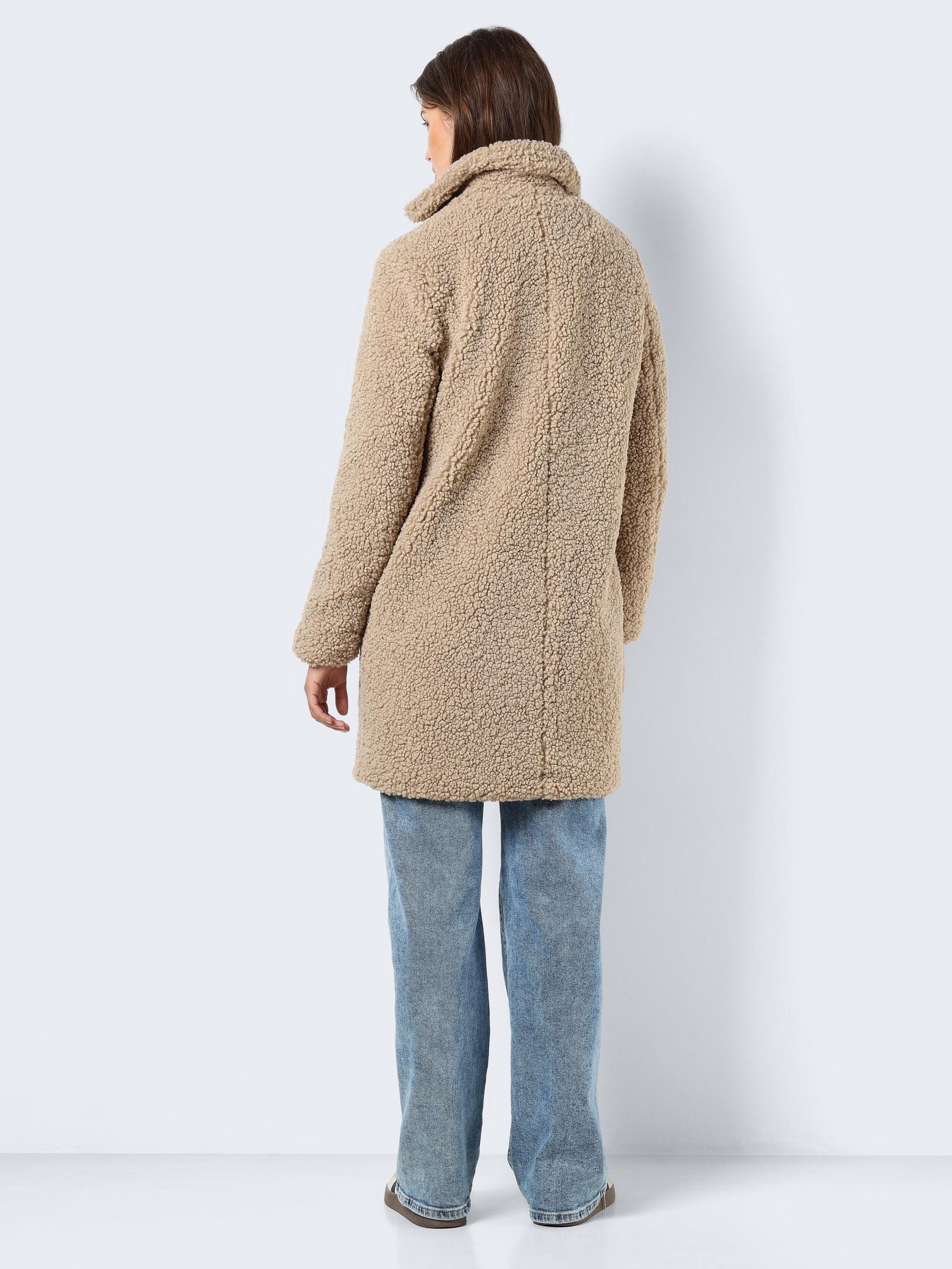 Noisy may draw cord teddy coat 2025