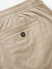 Navy/Stone Elasticated Waist Chino Shorts 2 Pack - Image 11 of 12