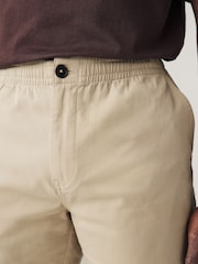 Navy/Stone Elasticated Waist Chino Shorts 2 Pack - Image 6 of 12