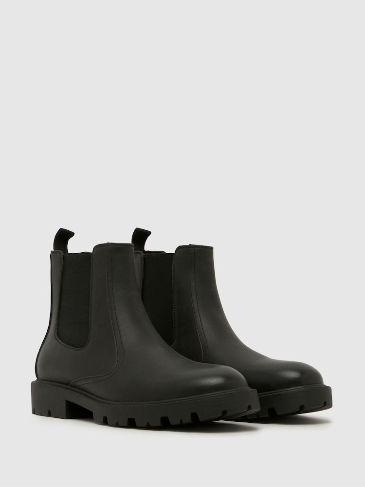 Schuh Black Duke Chelsea Boots - Image 2 of 4 Schuh Black Duke Chelsea Boots - Image 2 of 4