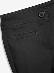 Black Slim Waist School Skinny Stretch Trousers (3-18yrs) - Image 3 of 3