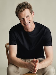 Charles Tyrwhitt Black Short Sleeve T-Shirt - Image 3 of 8