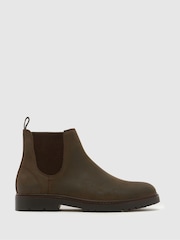 Schuh Dane Dəri Çelsi Çəkmələri - 4şəkildən 1 şəkil
