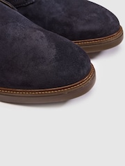 Schuh Blue Galvin Suede Chukka Boots - Image 3 of 4