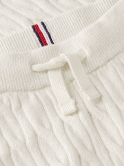 Tommy Hilfiger Cream Cable Knit Three-Piece Outfit Gift Box - Image 4 of 4