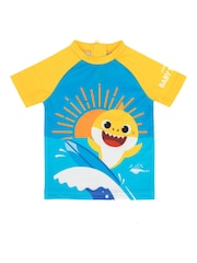 Vanilla Underground Blue Baby Shark 2 Piece Swim Set - Image 2 of 5
