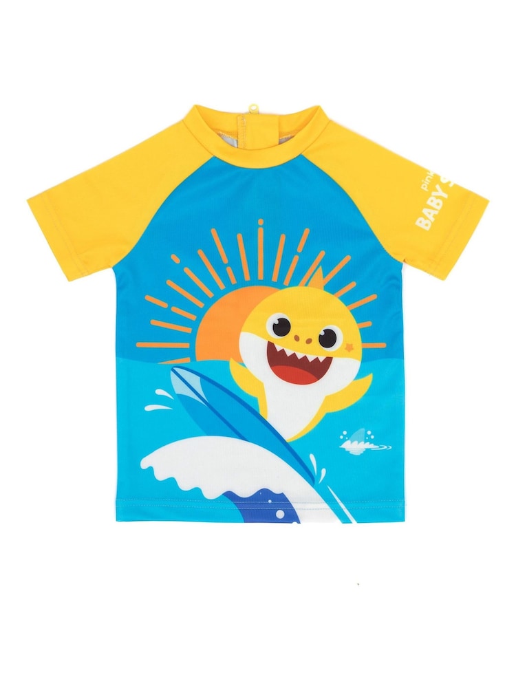 Vanilla Underground Blue Baby Shark 2 Piece Swim Set - Image 2 of 5