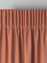 Orange Cotton Made to Measure 100% Cotton Curtains - Image 6 of 9