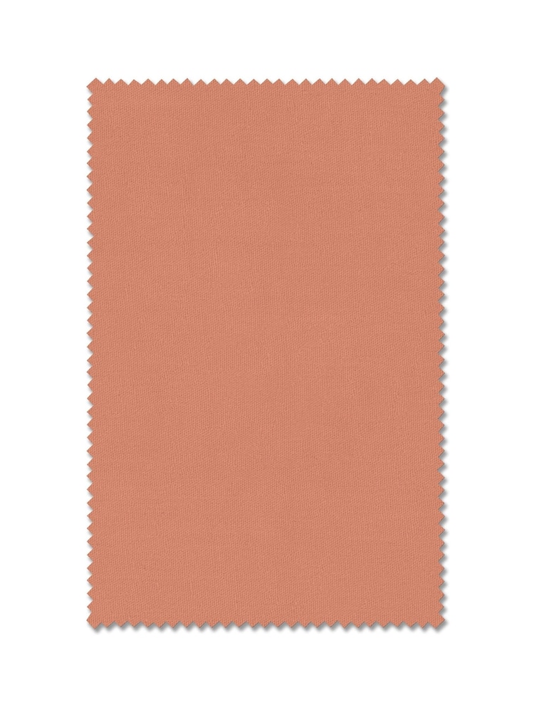 Orange Cotton Made to Measure 100% Cotton Curtains - Image 9 of 9