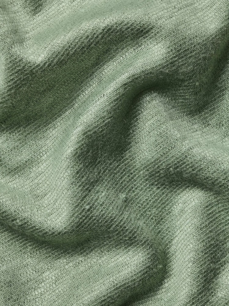 Charles Tyrwhitt Green Pure Linen Polo Shirt - Image 5 of 5 Charles Tyrwhitt Green Pure Linen Polo Shirt - Image 5 of 5