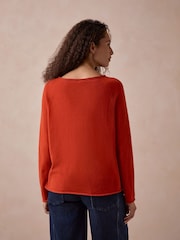 Celtic & Co. Orange Supersoft Essential Jumper - Image 5 of 9