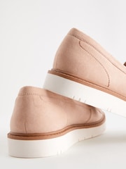 Nude Forever Comfort Bow Chunky Sole Loafers - Image 4 of 5