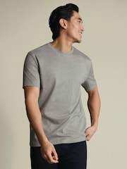 Charles Tyrwhitt Grey Short Sleeve T-Shirt - Image 1 of 6