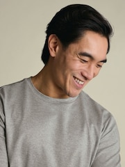 Charles Tyrwhitt Grey Short Sleeve T-Shirt - Image 3 of 6