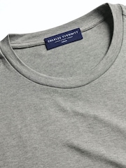 Charles Tyrwhitt Grey Short Sleeve T-Shirt - Image 5 of 6