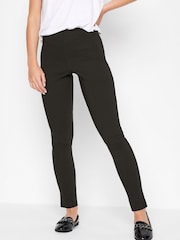 PixieGirl Petite Black Bi Stretch Skinny Leg Trousers - Image 2 of 2