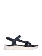 Skechers Blue Chrome Go Walk Flex Sublime Sandals - Image 1 of 5