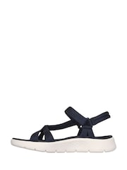 Skechers Blue Chrome Go Walk Flex Sublime Sandals - Image 2 of 5
