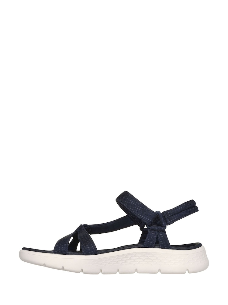Skechers Blue Chrome Go Walk Flex Sublime Sandals - Image 2 of 5