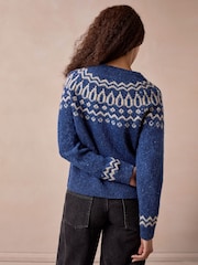 Celtic & Co. Donegal Two Tone Fair Isle Jumper - Imagen 3 de 8