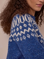Celtic & Co. Donegal Two Tone Fair Isle Jumper - Imagen 5 de 8