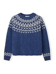 Celtic & Co. Donegal Two Tone Fair Isle Jumper - Imagen 6 de 8