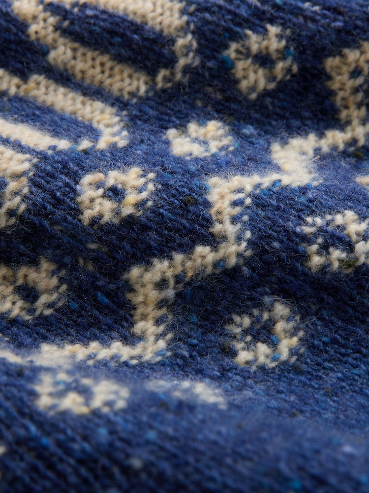 Celtic & Co. Donegal Two Tone Fair Isle Jumper - Imagen 8 de 8