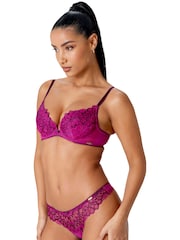 Gossard Swirl Padded Plunge Bra - Image 7 of 9