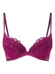 Gossard Swirl Padded Plunge Bra - Image 8 of 9