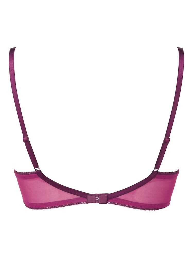 Gossard Swirl Padded Plunge Bra - Image 9 of 9
