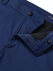 Charles Tyrwhitt Blue Performance Chino Trousers - Image 5 of 5
