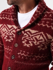 Joe Browns Red Cosy Up Cardigan - Image 3 of 8