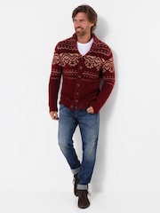 Joe Browns Red Cosy Up Cardigan - Image 5 of 8
