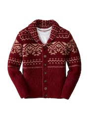 Joe Browns Red Cosy Up Cardigan - Image 8 of 8