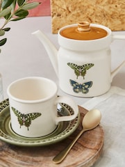 Portmeirion White Botanic Garden Harmony Teapot - Image 2 of 6