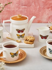 Portmeirion White Botanic Garden Harmony Teapot - Image 3 of 6