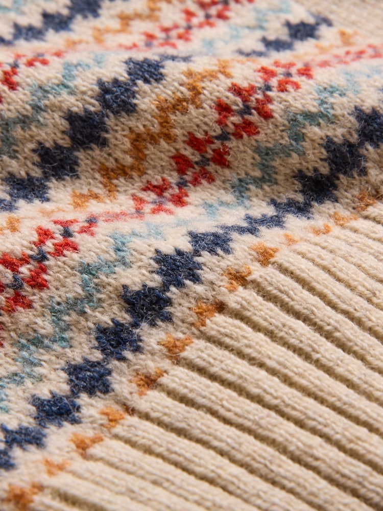 Celtic & Co. Fair Isle pogājama kardigāna - Attēls 8 no 8