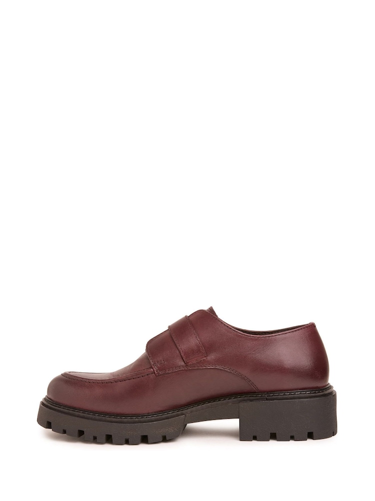 Celtic & Co. Red Chunky Monk Shoes - Image 2 of 6 Celtic & Co. Red Chunky Monk Shoes - Image 2 of 6