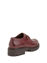 Celtic & Co. Red Chunky Monk Shoes - Image 4 of 6