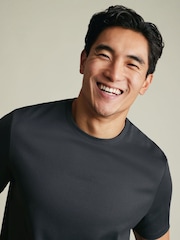 Charles Tyrwhitt Grey Short Sleeve T-Shirt - Image 3 of 6