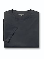 Charles Tyrwhitt Grey Short Sleeve T-Shirt - Image 4 of 6