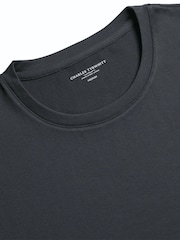 Charles Tyrwhitt Grey Short Sleeve T-Shirt - Image 5 of 6