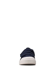 Clarks Blue City Vibe Canvas Shoes - Image 4 of 7