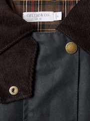 Celtic & Co. klasiskā vaskotā jaka - Attēls 7 no 10